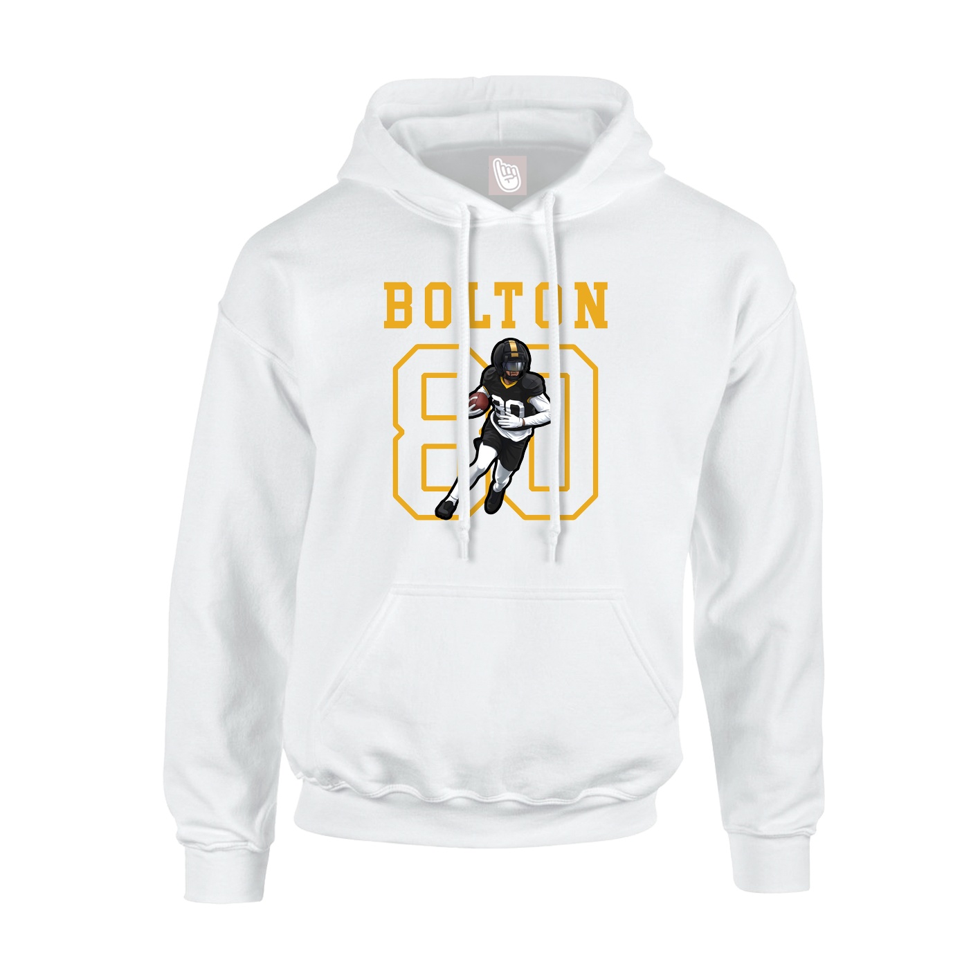 Youth Hoodie — Shirsey in White