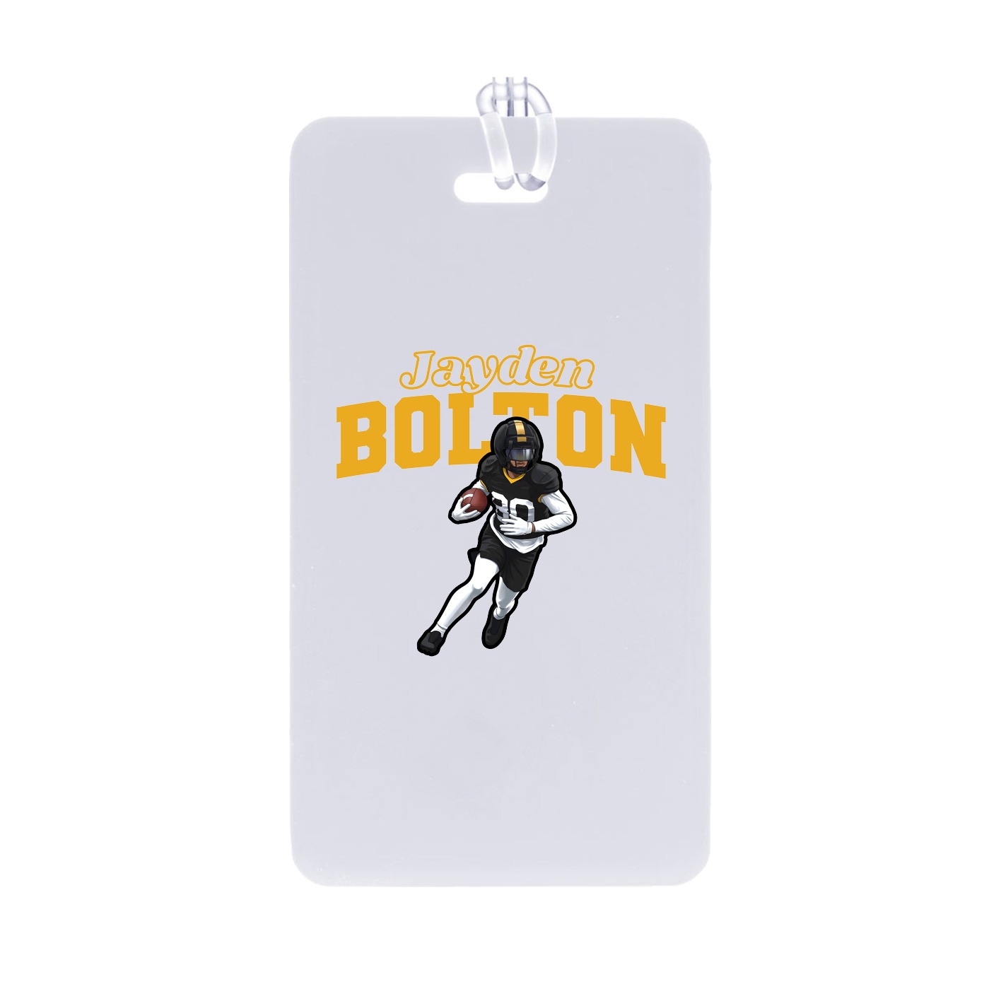 Bag Tag — Name Arch in Classic