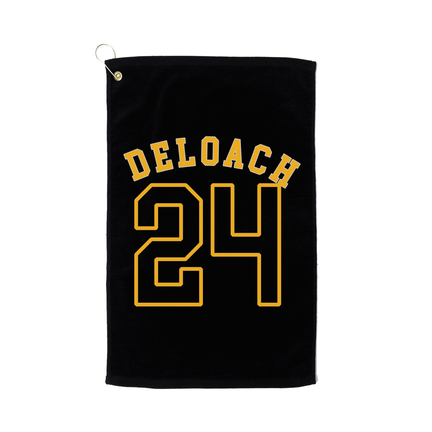 Golf Towel — Shirsey Arch in Black