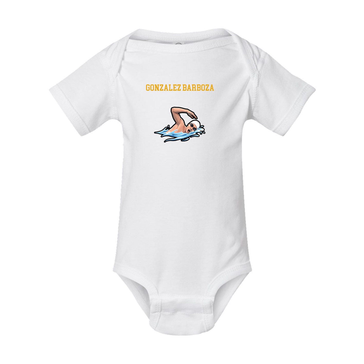 Baby Onesie — Shirsey in White