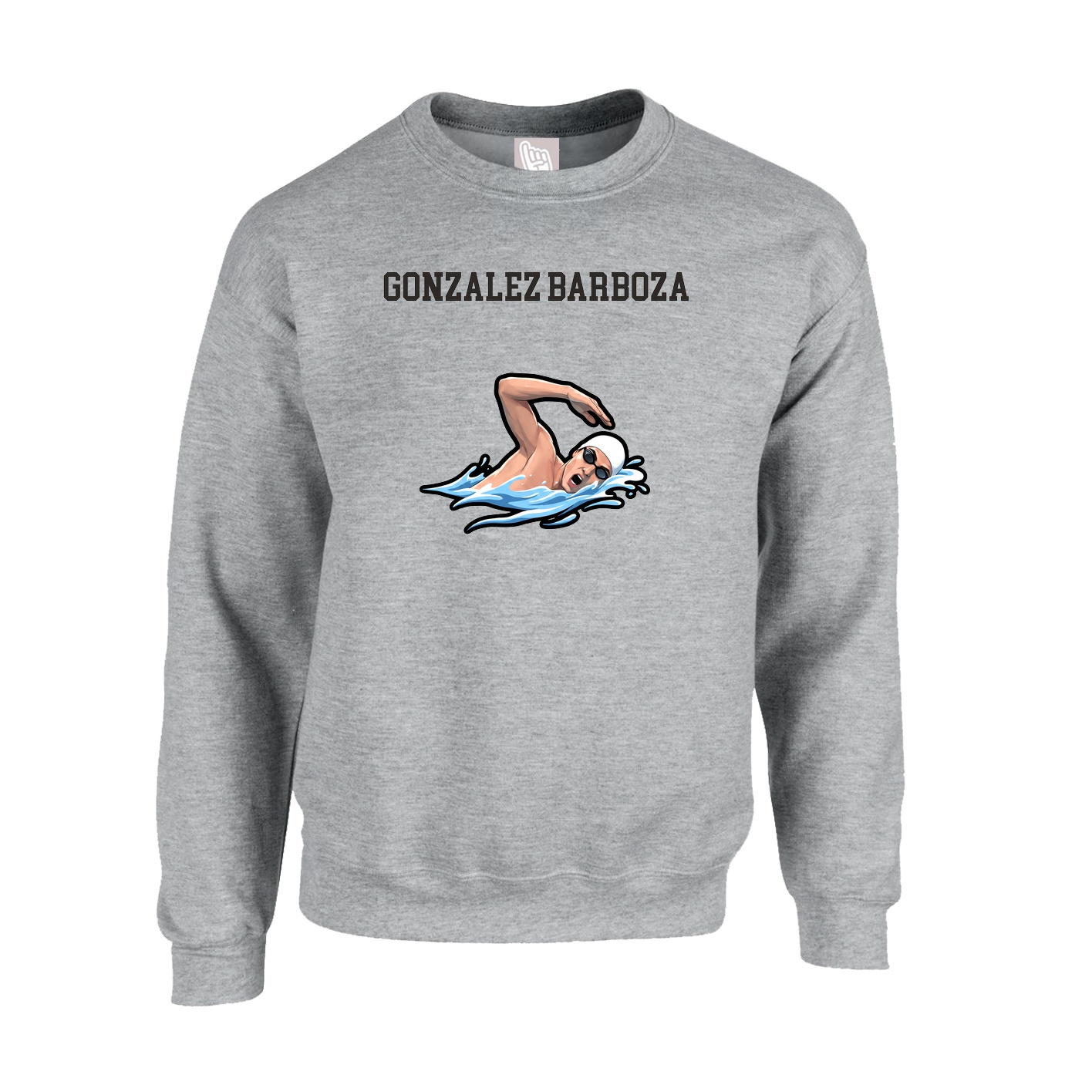 Fleece Crew — Shirsey in Grey