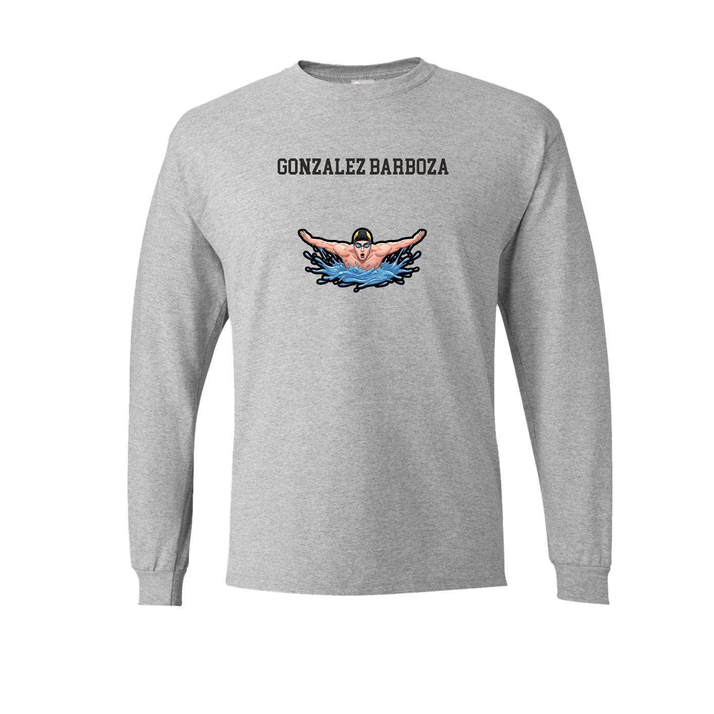 Long Sleeve Tee — Shirsey in Grey