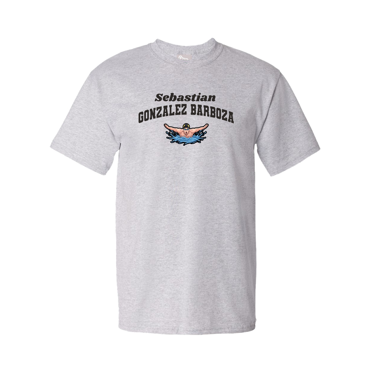 Youth Tee — Signature Arch in Grey