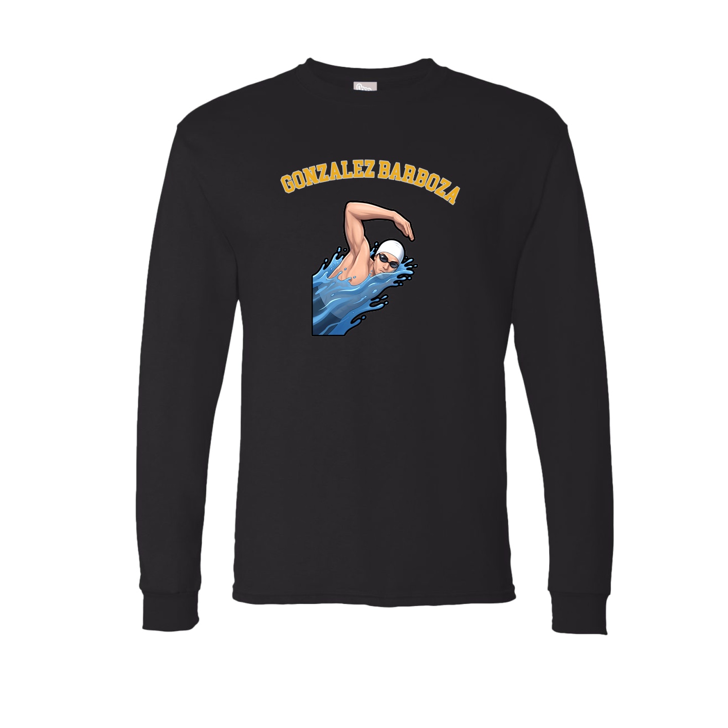 Long Sleeve Tee — Shirsey Arch in Black