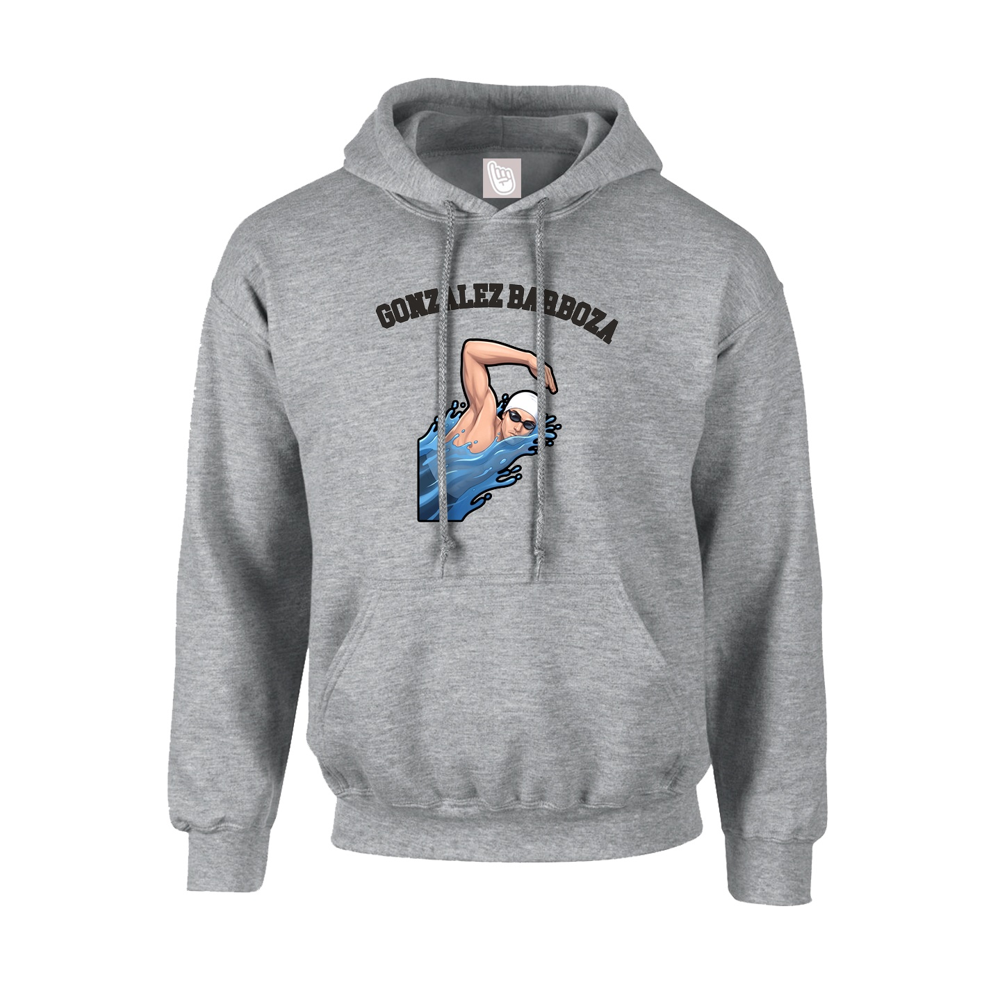 Hoodie — Shirsey Arch in Grey