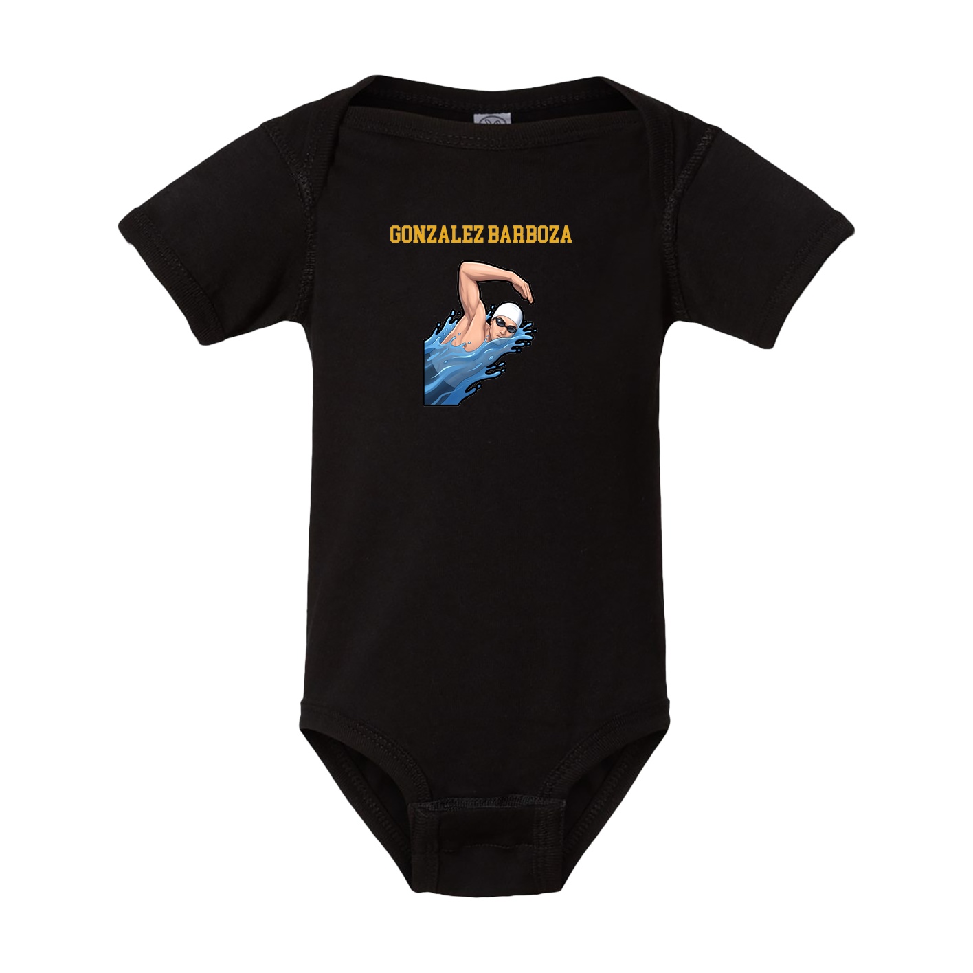 Baby Onesie — Shirsey in Black