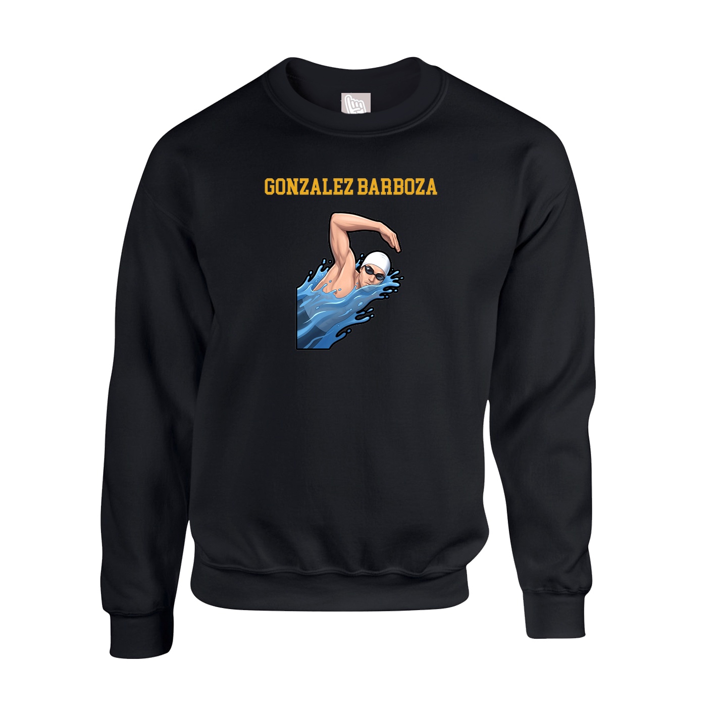 Fleece Crew — Shirsey in Black