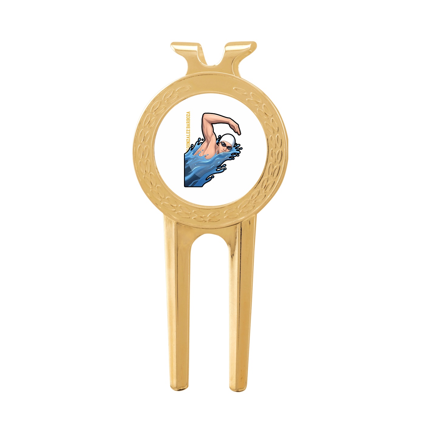 Divot Tool with Ball Marker — Name Vertical in Classic