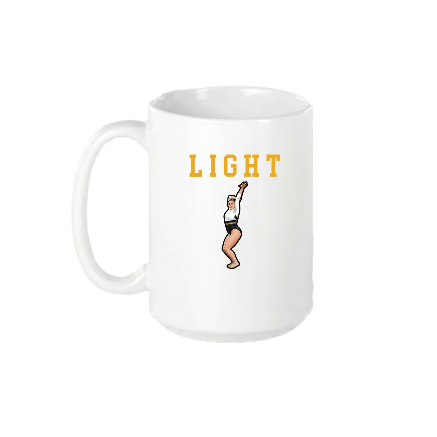 15oz Coffee Mug — Shirsey in White