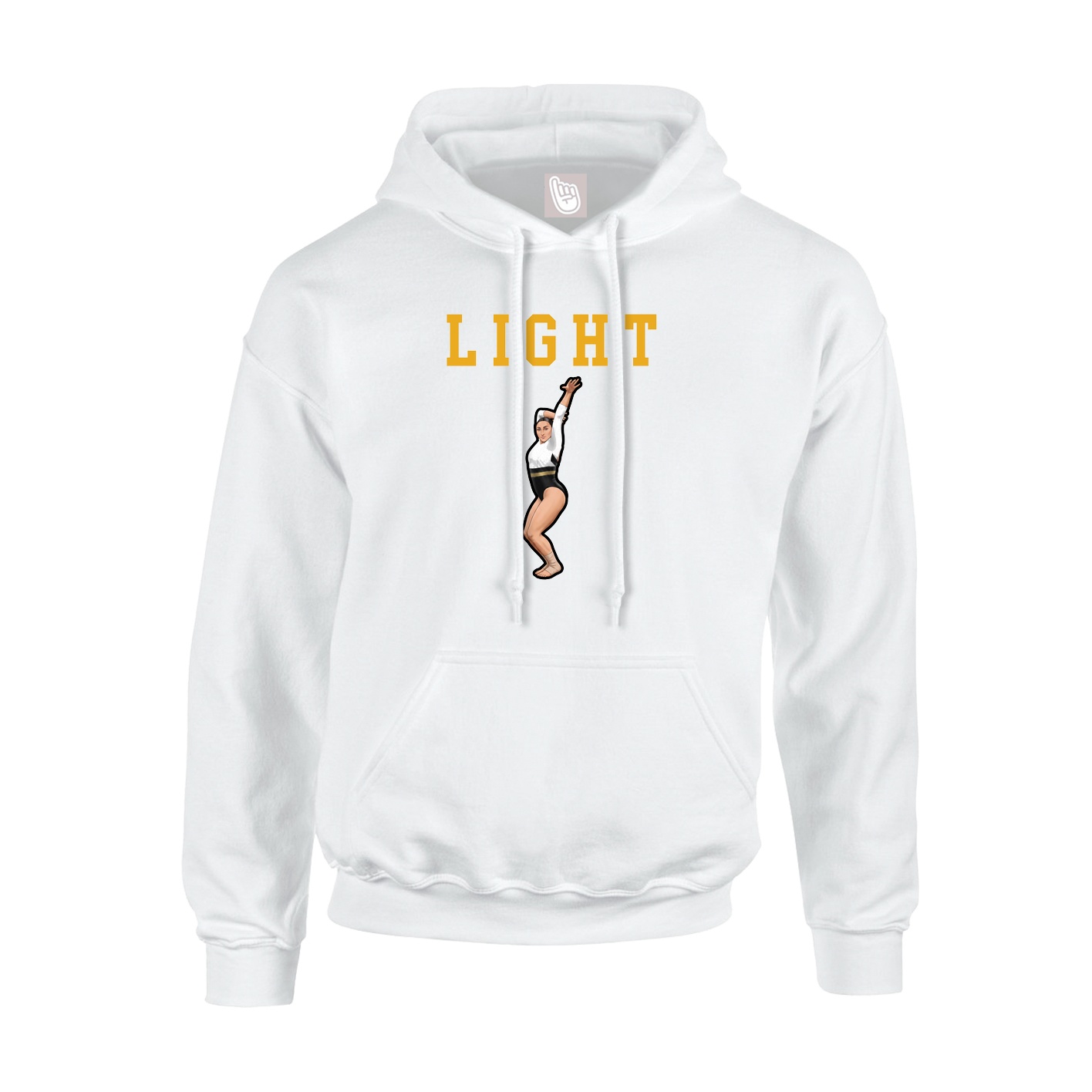 Youth Hoodie — Shirsey in White