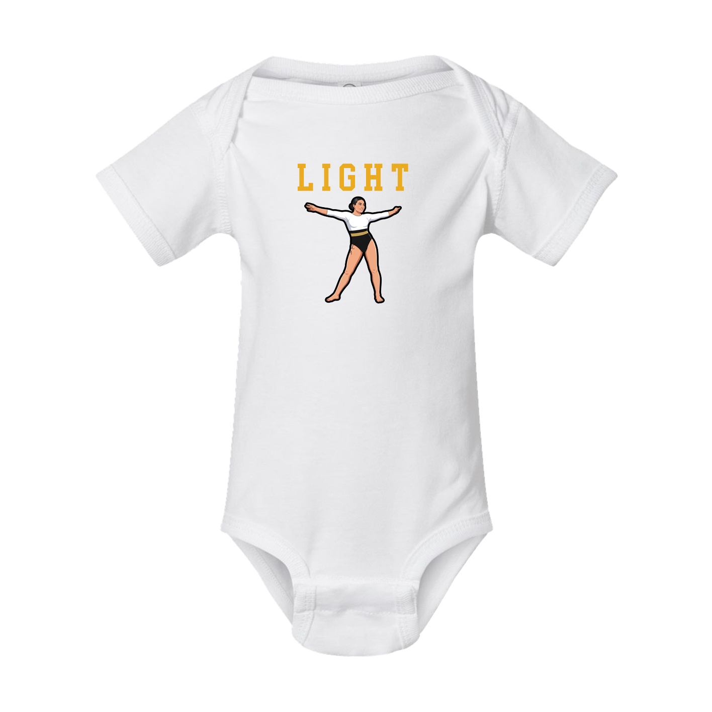 Baby Onesie — Shirsey in White