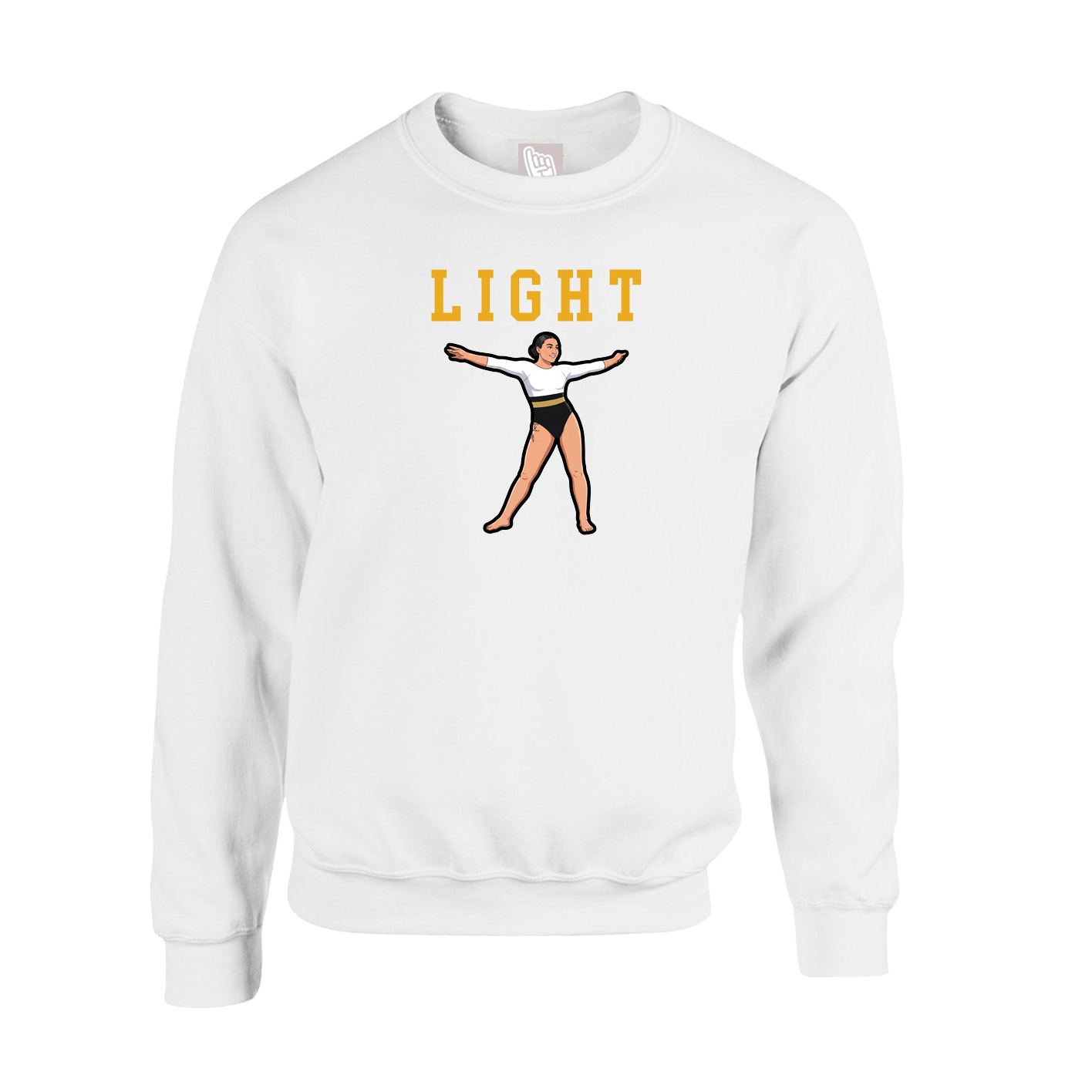 Fleece Crew — Shirsey in White