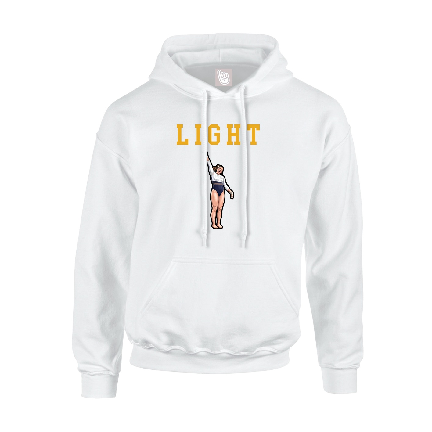 Hoodie — Shirsey in White