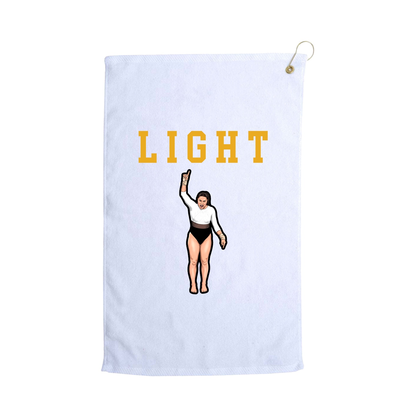 Golf Towel — Shirsey in White