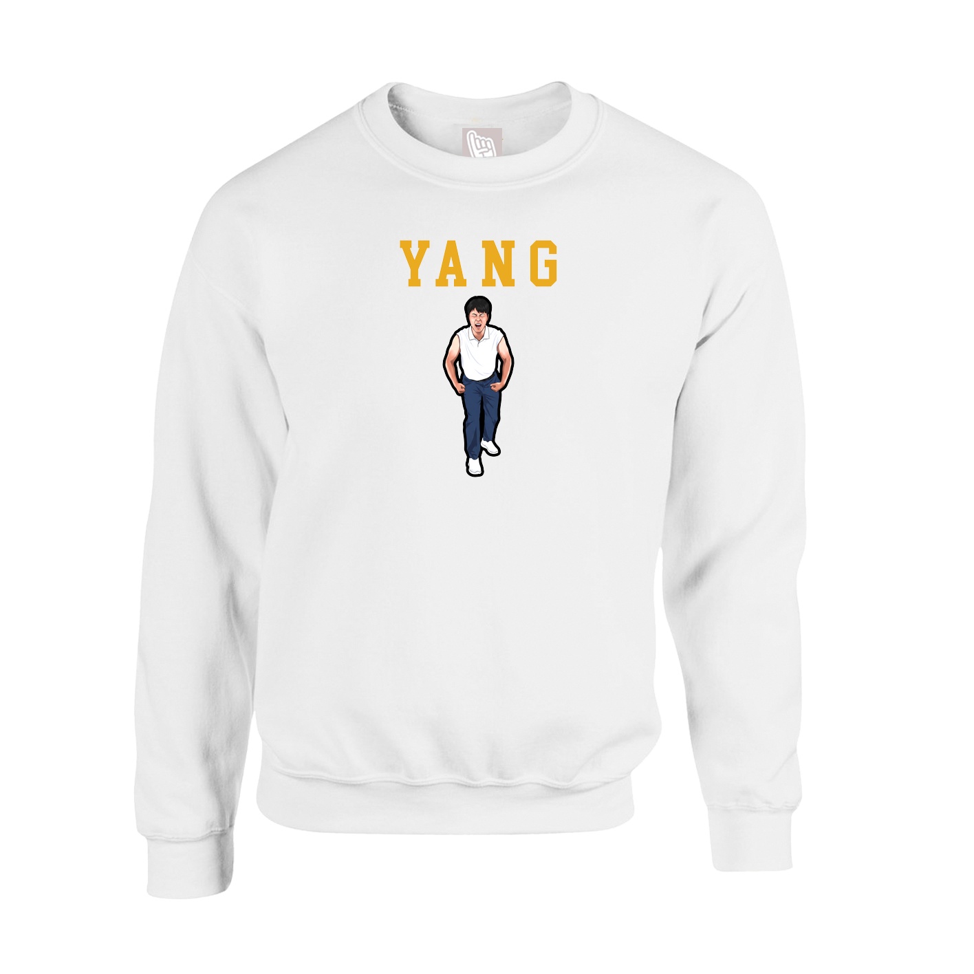 Fleece Crew — Shirsey in White