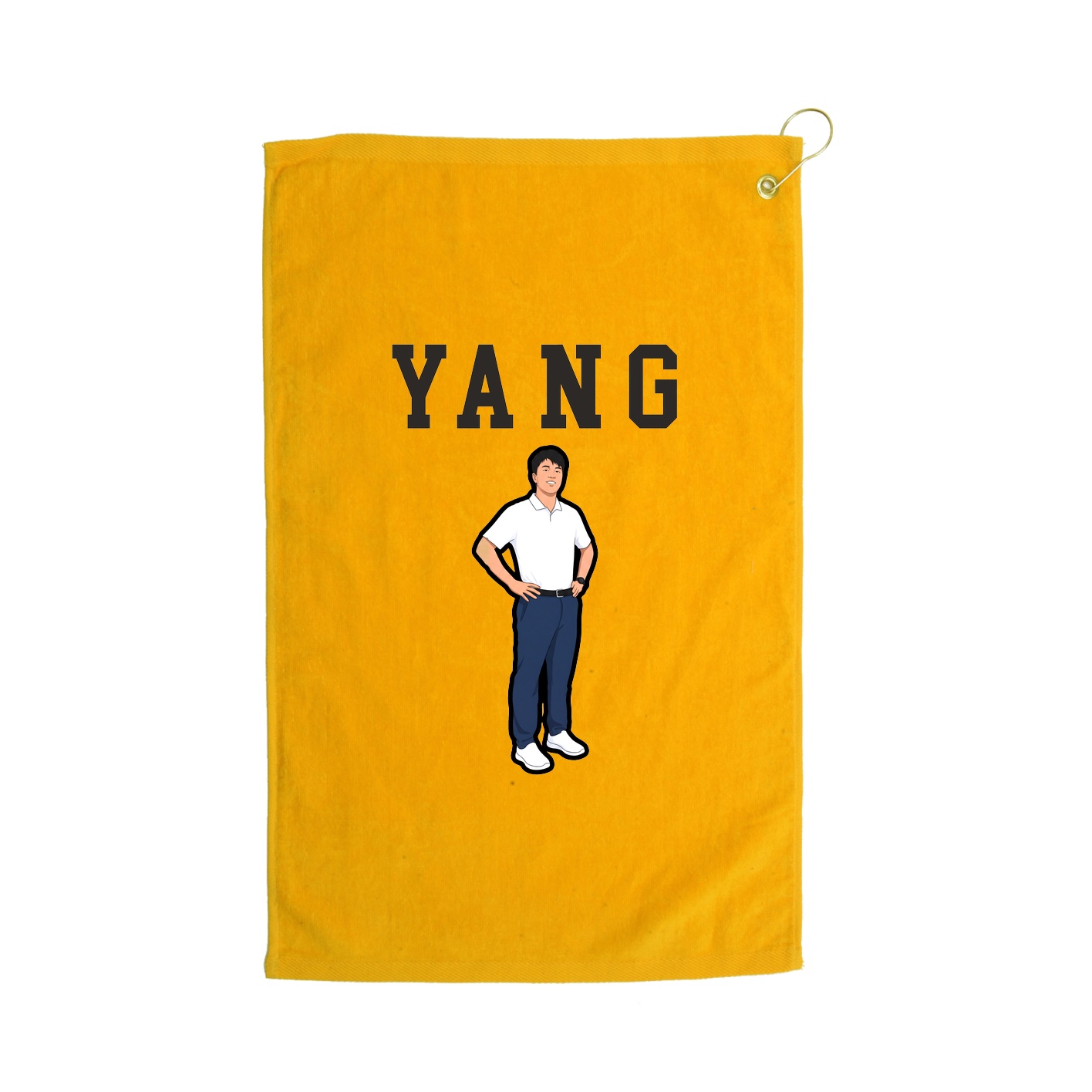 Golf Towel — Shirsey in Gold