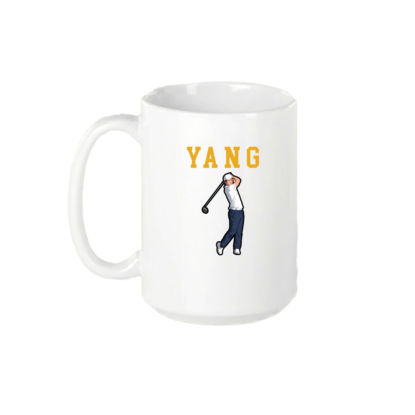 15oz Coffee Mug — Shirsey in White