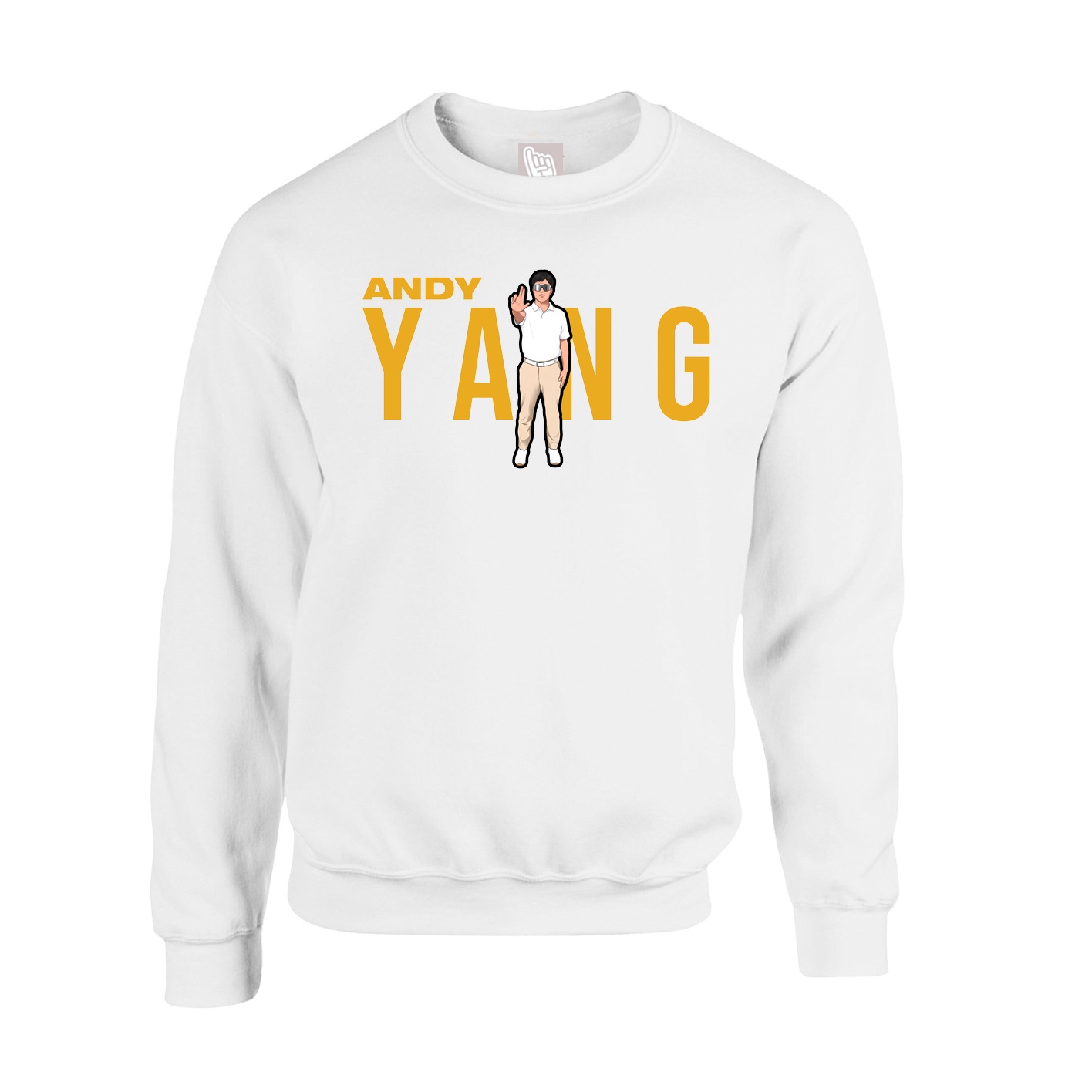 Fleece Crew — Player Name in White