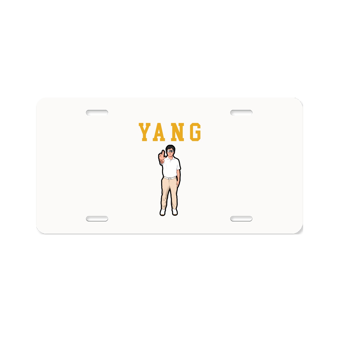 License Plate — Shirsey in Classic