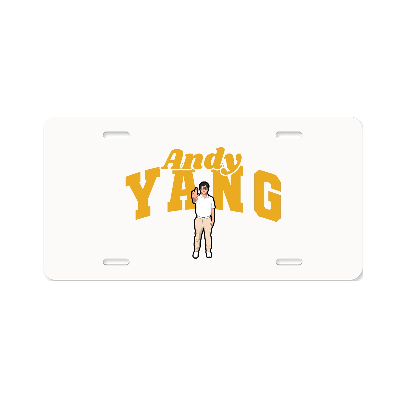 License Plate — Signature Arch in Classic