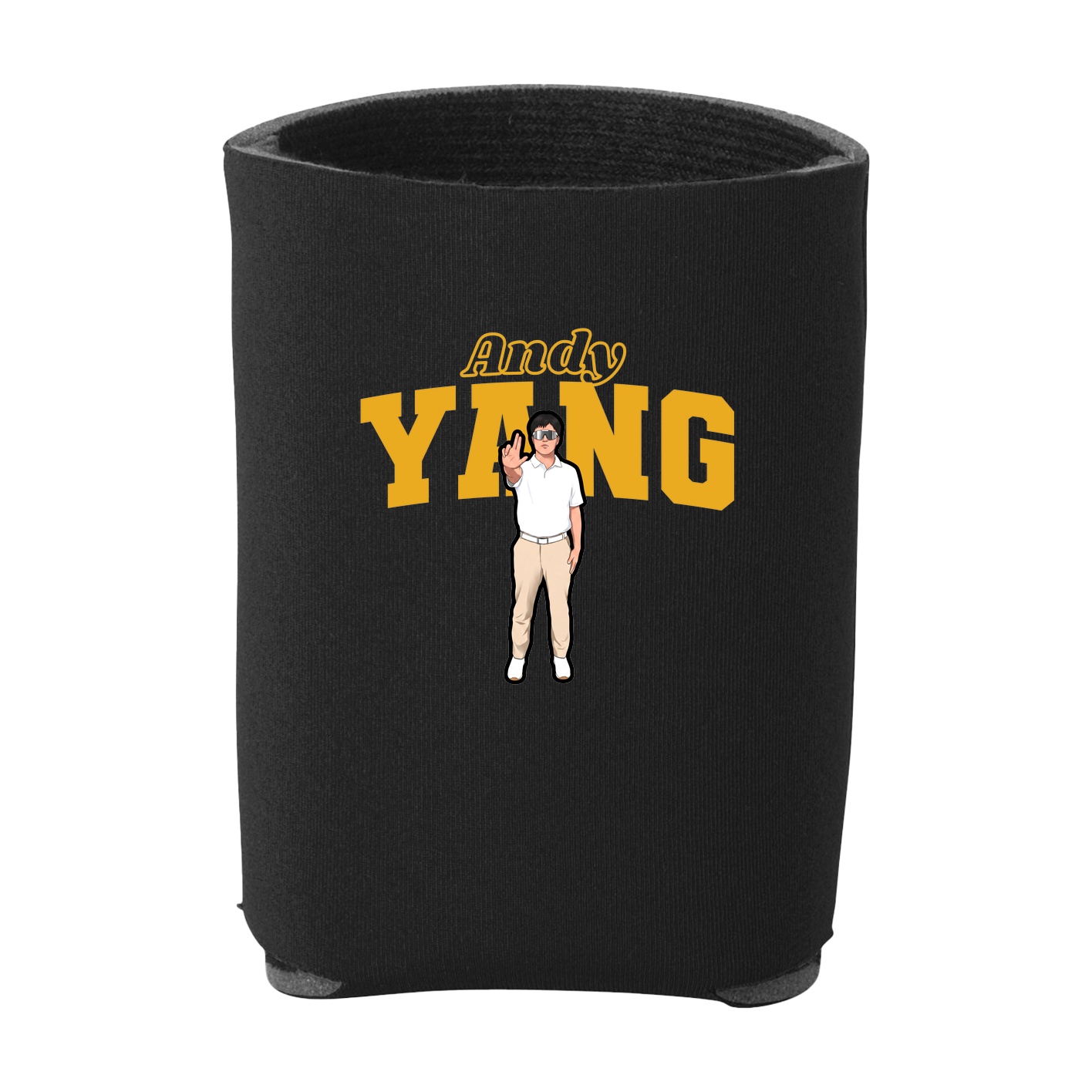 Can Holder — Name Arch in Black