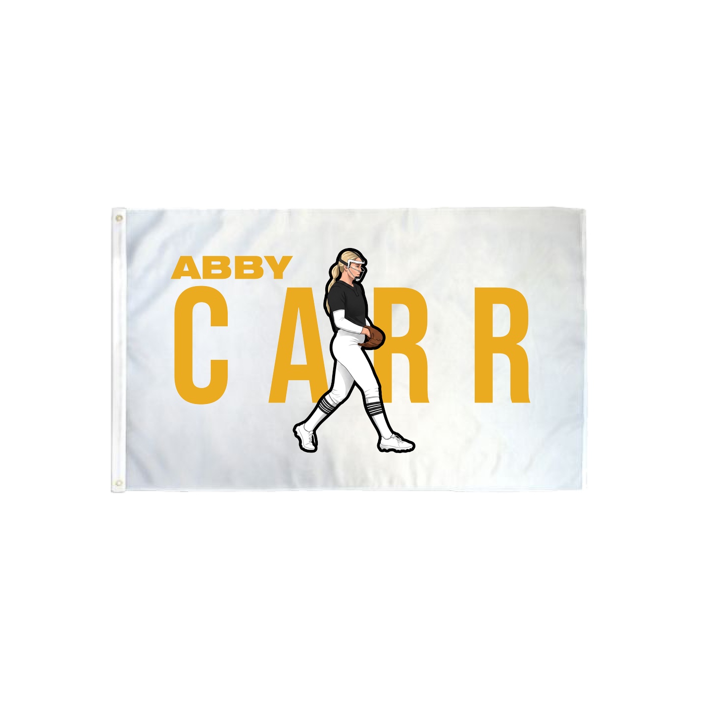 3x5 Flag — Player Name in Classic