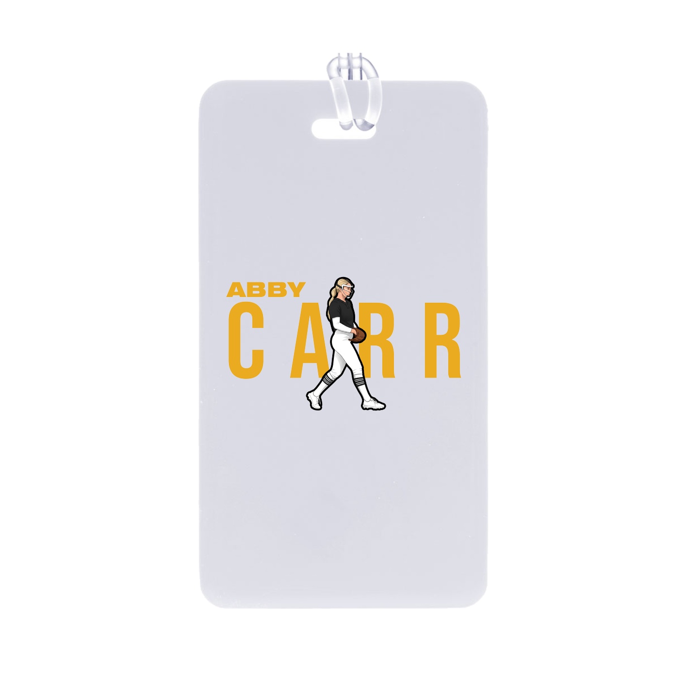 Bag Tag — Player Name in Classic