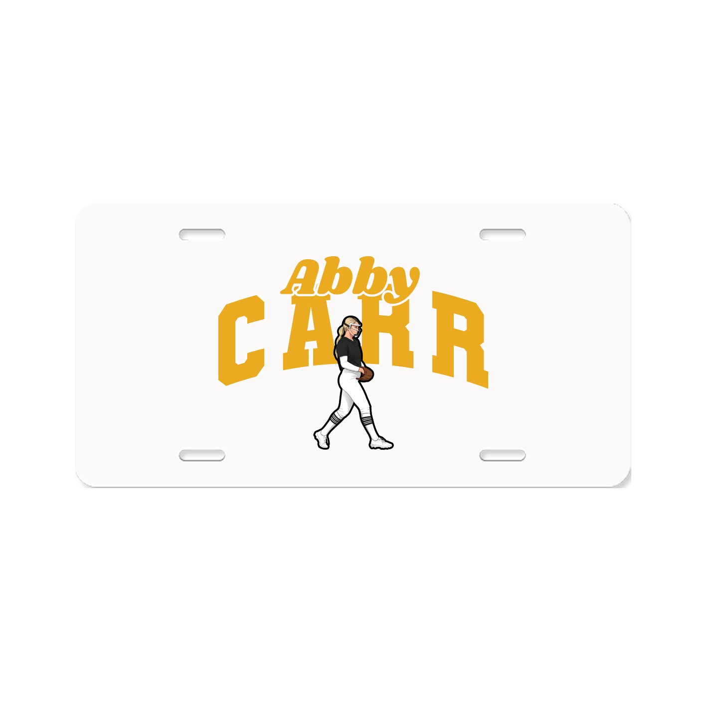 License Plate — Signature Arch in Classic