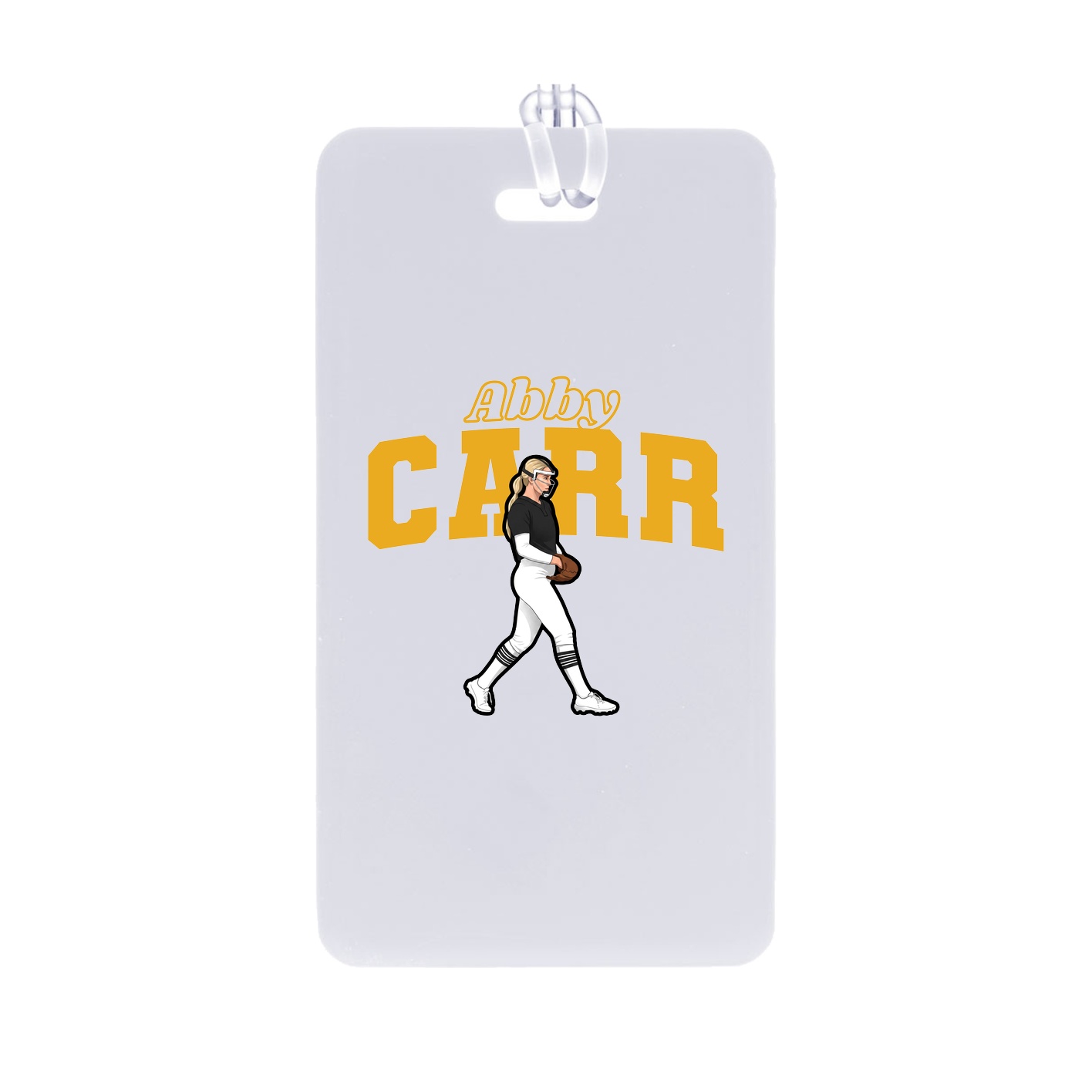 Bag Tag — Name Arch in Classic