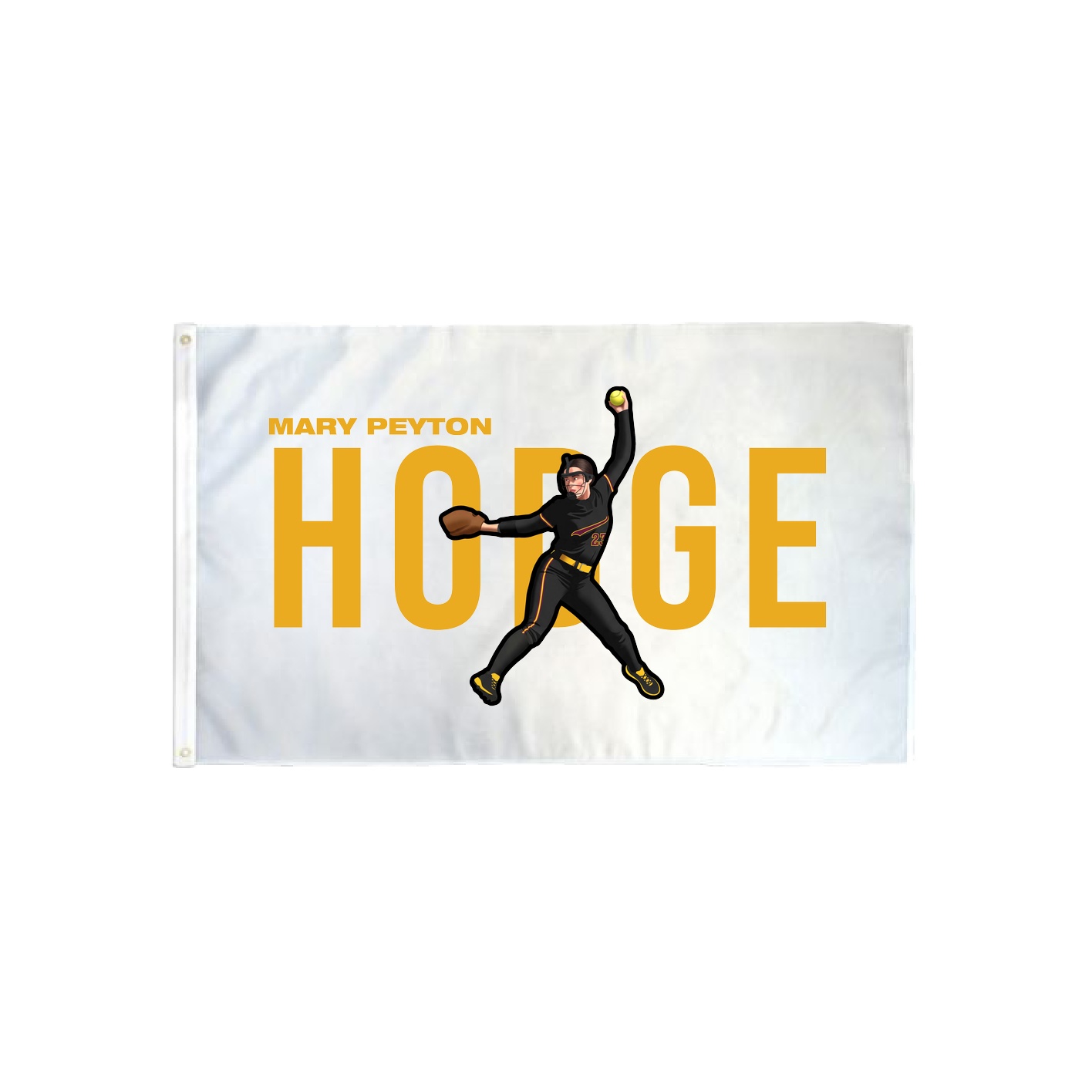 3x5 Flag — Player Name in Classic
