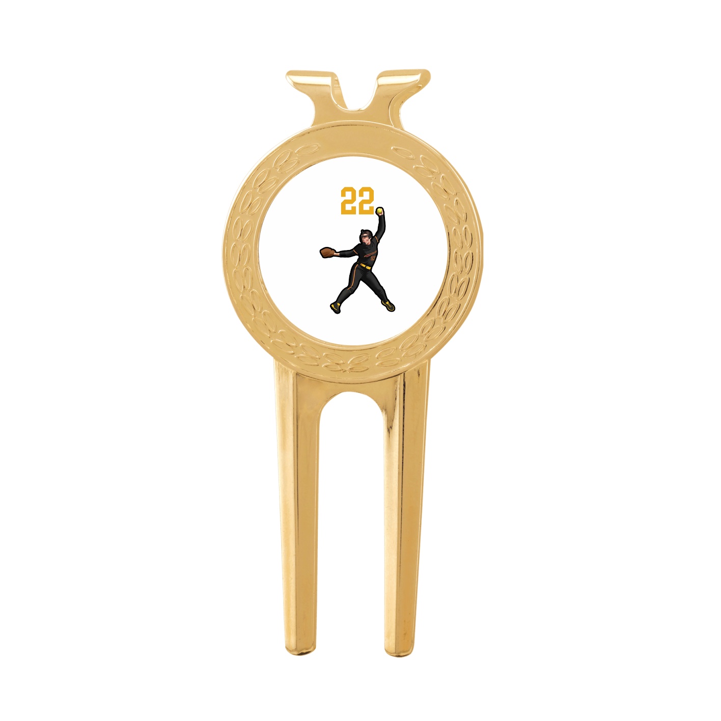 Divot Tool with Ball Marker — Number Top in Classic