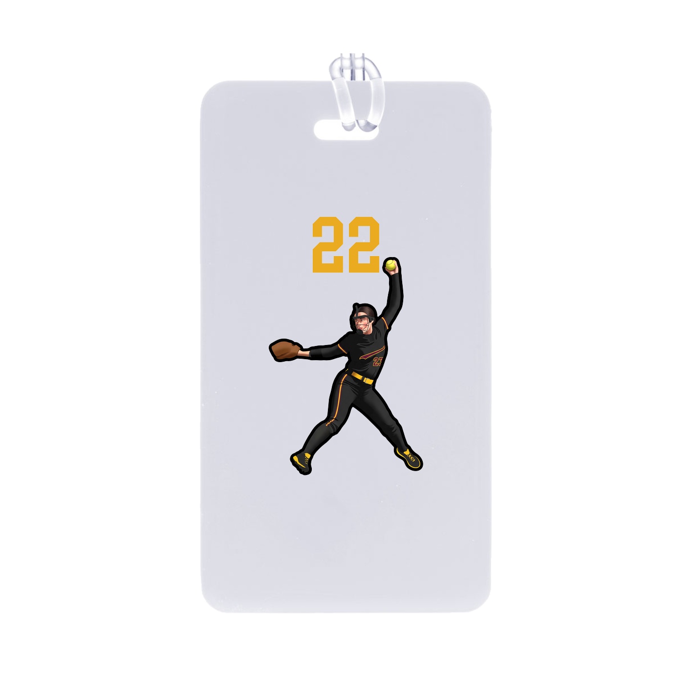 Bag Tag — Number Top in Classic