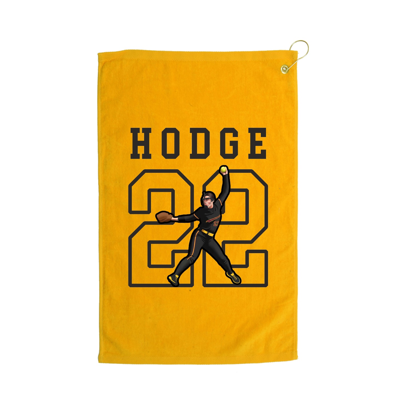 Golf Towel — Shirsey in Gold