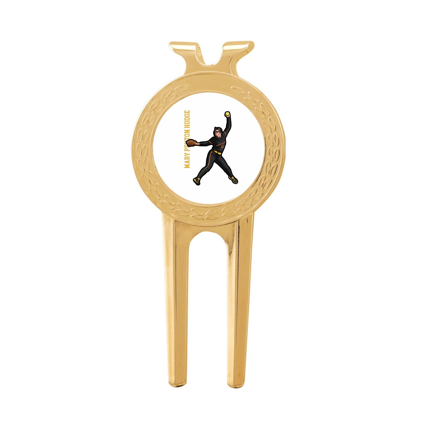 Divot Tool with Ball Marker — Name Vertical in Classic