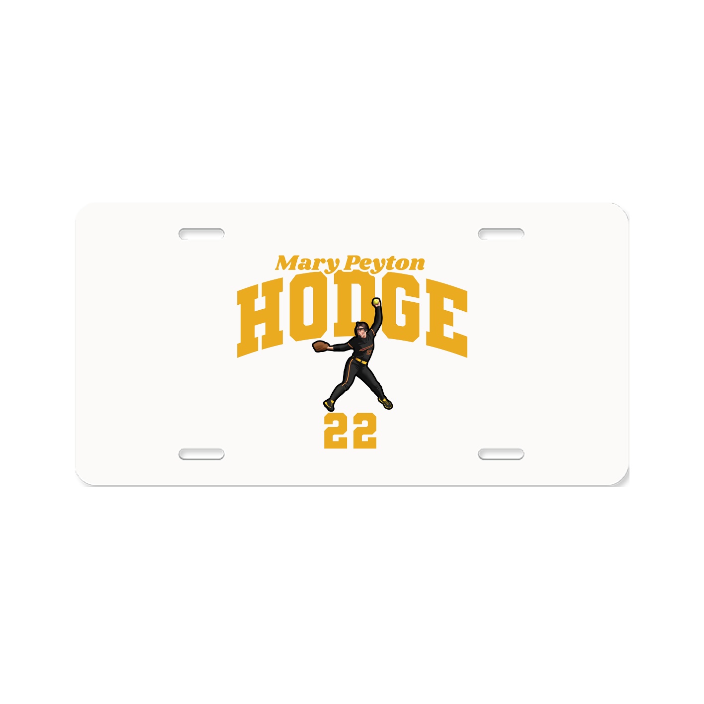 License Plate — Signature Arch in Classic