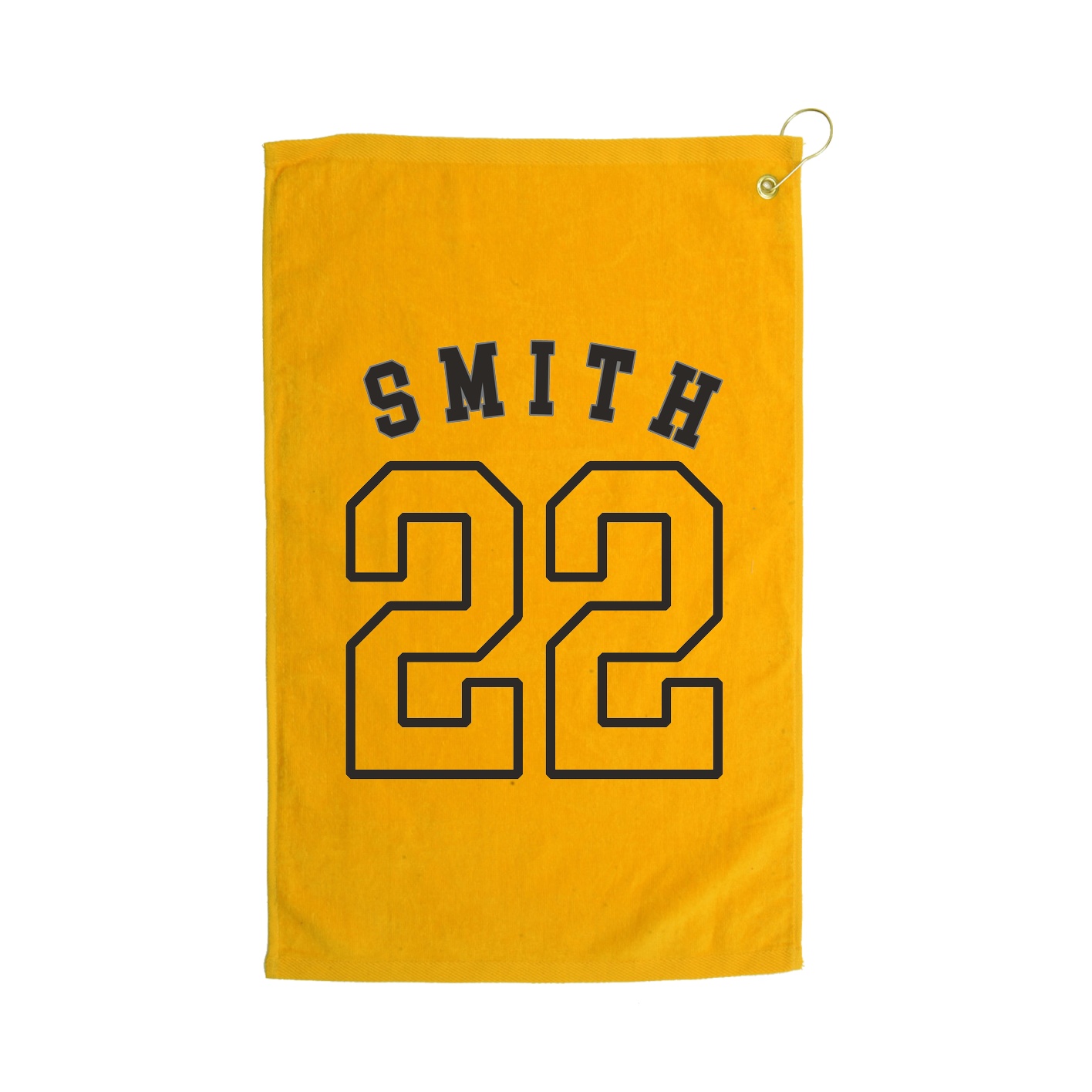 Golf Towel — Shirsey Arch in Gold