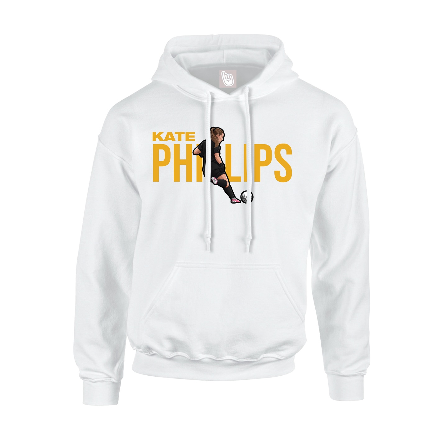 Hoodie — Player Name in White
