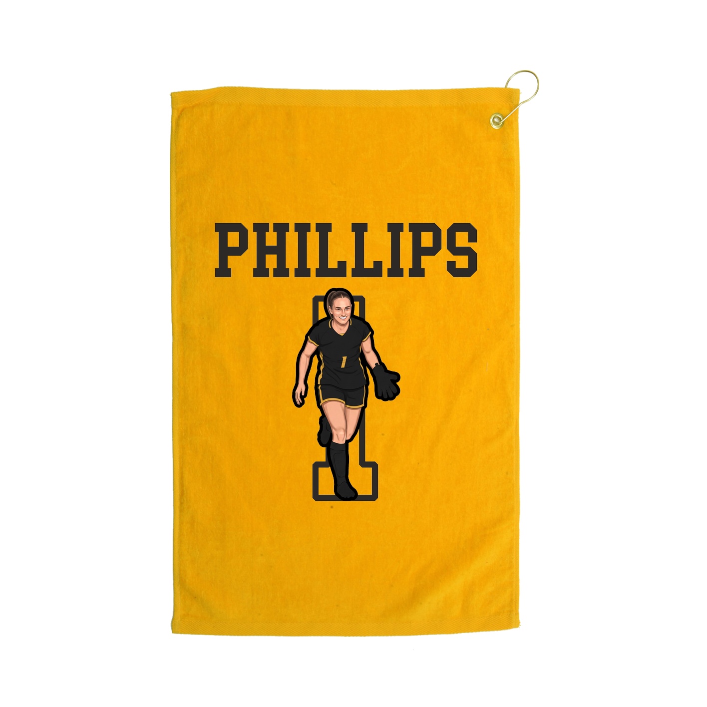 Golf Towel — Shirsey in Gold