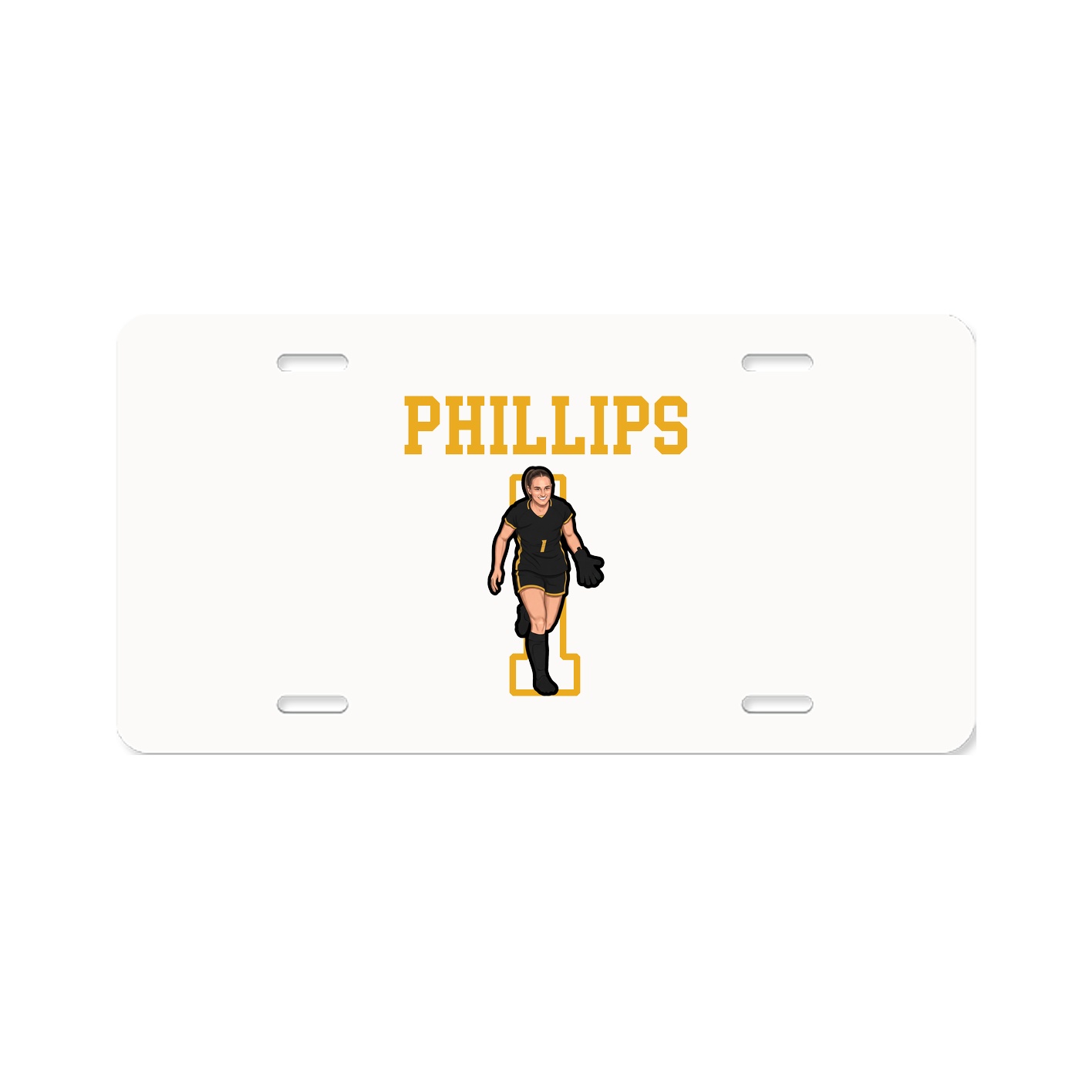License Plate — Shirsey in Classic