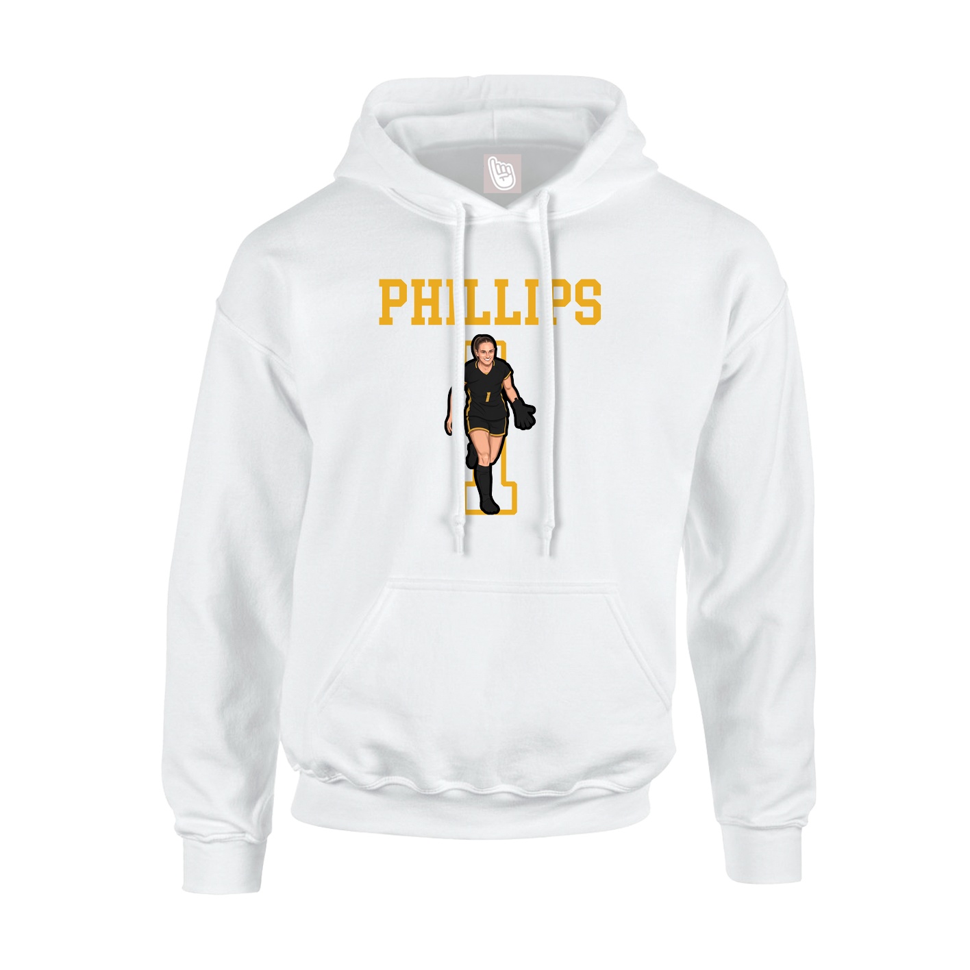 Youth Hoodie — Shirsey in White