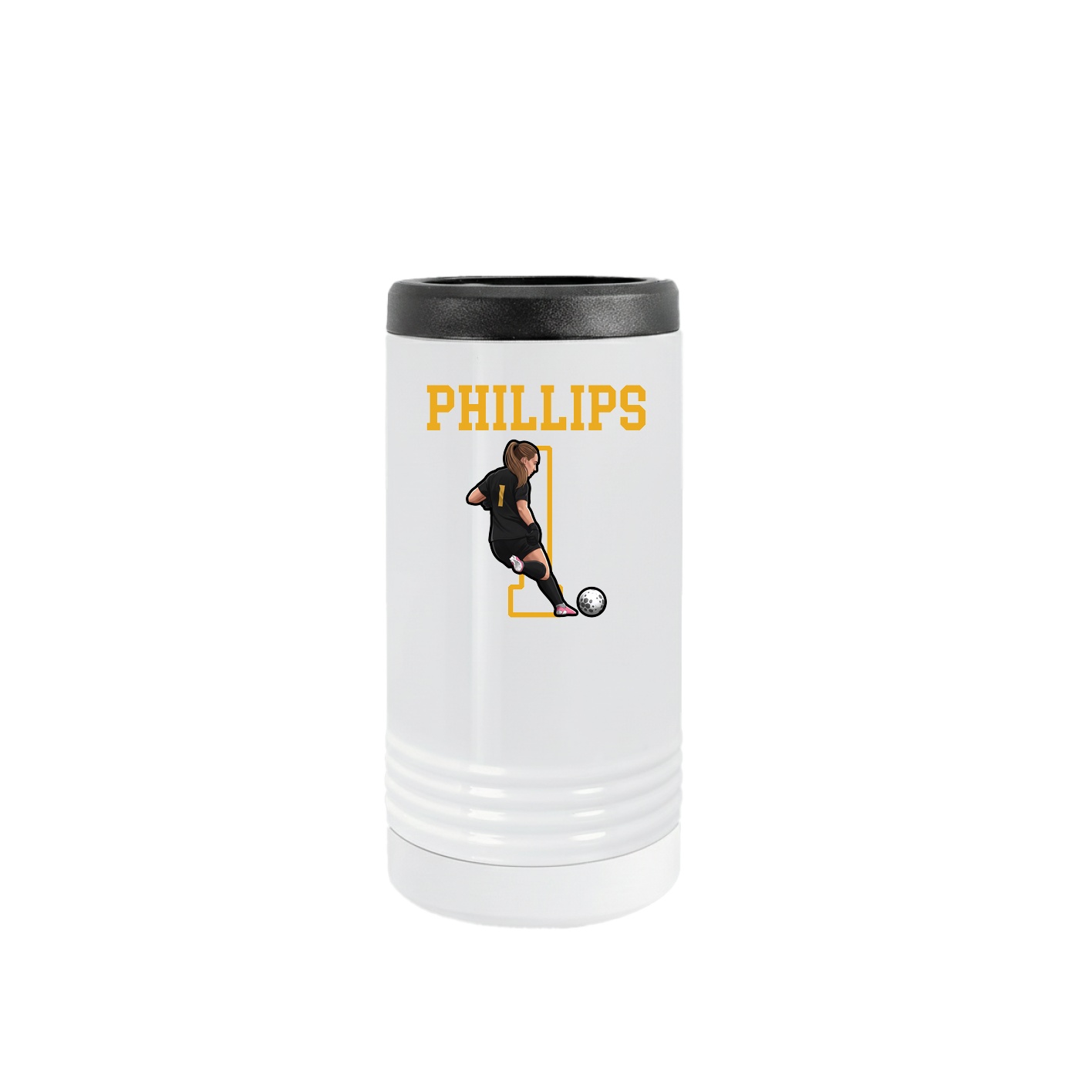 Slim Beverage Holder — Shirsey in White