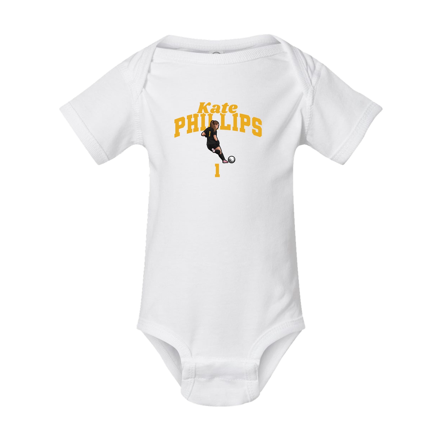 Baby Onesie — Signature Arch in White