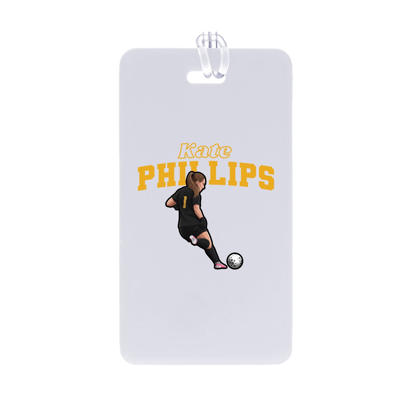 Bag Tag — Name Arch in Classic