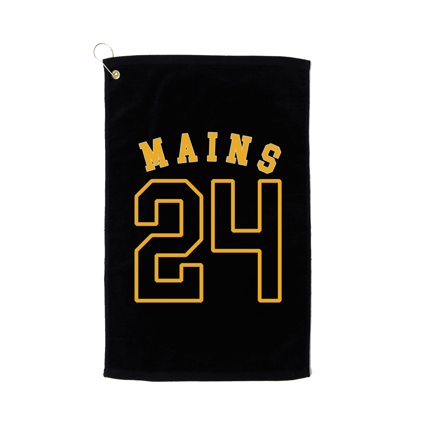 Golf Towel — Shirsey Arch in Black