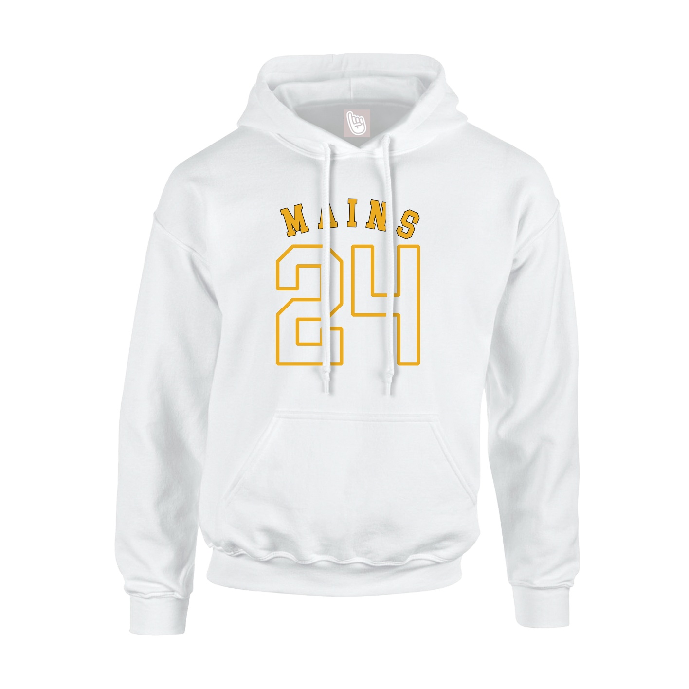Hoodie — Shirsey Arch in White