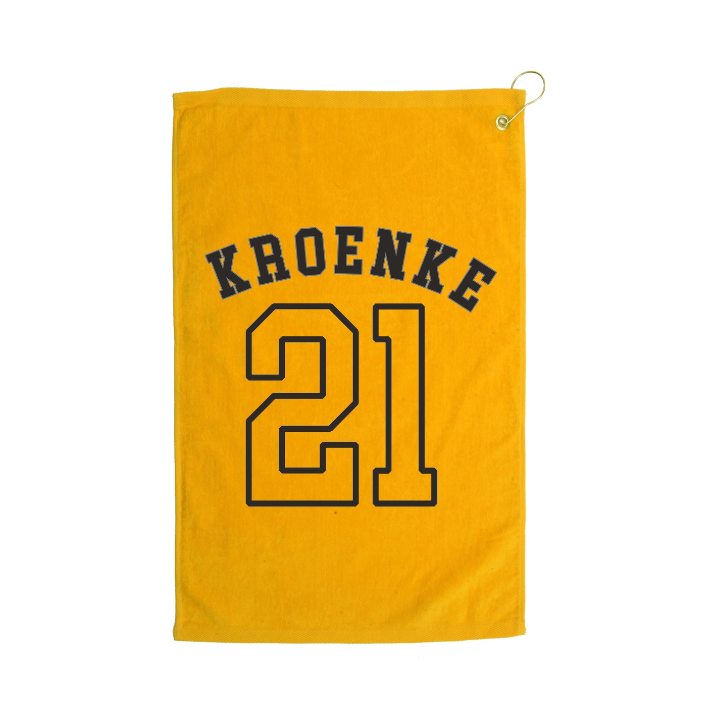 Golf Towel — Shirsey Arch in Gold