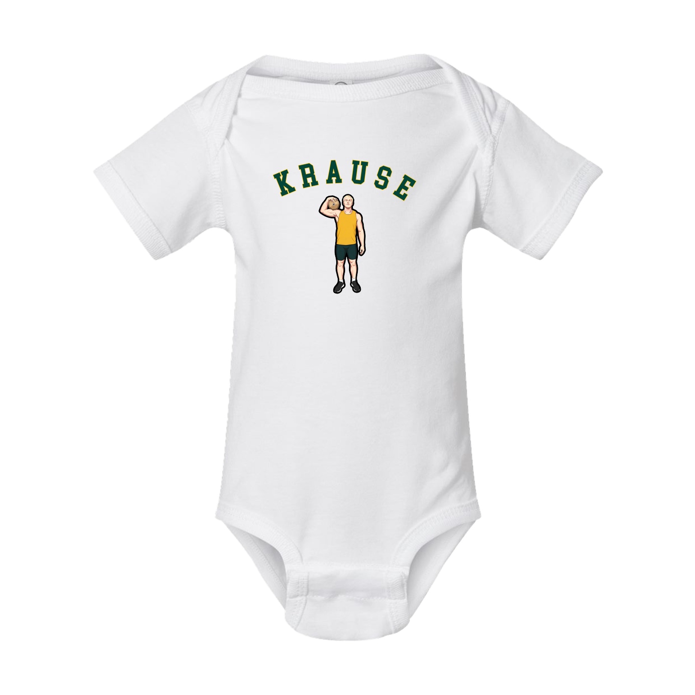 Baby Onesie — Shirsey Arch in White