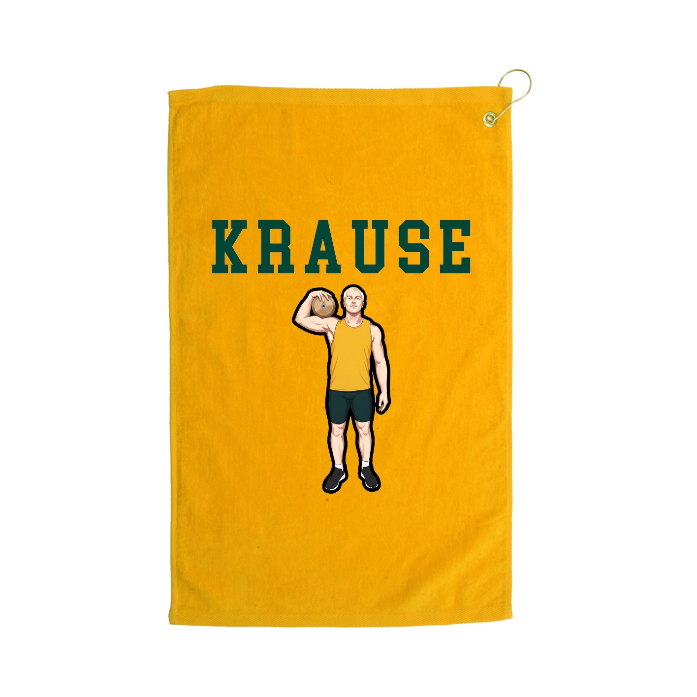 Golf Towel — Shirsey in Gold