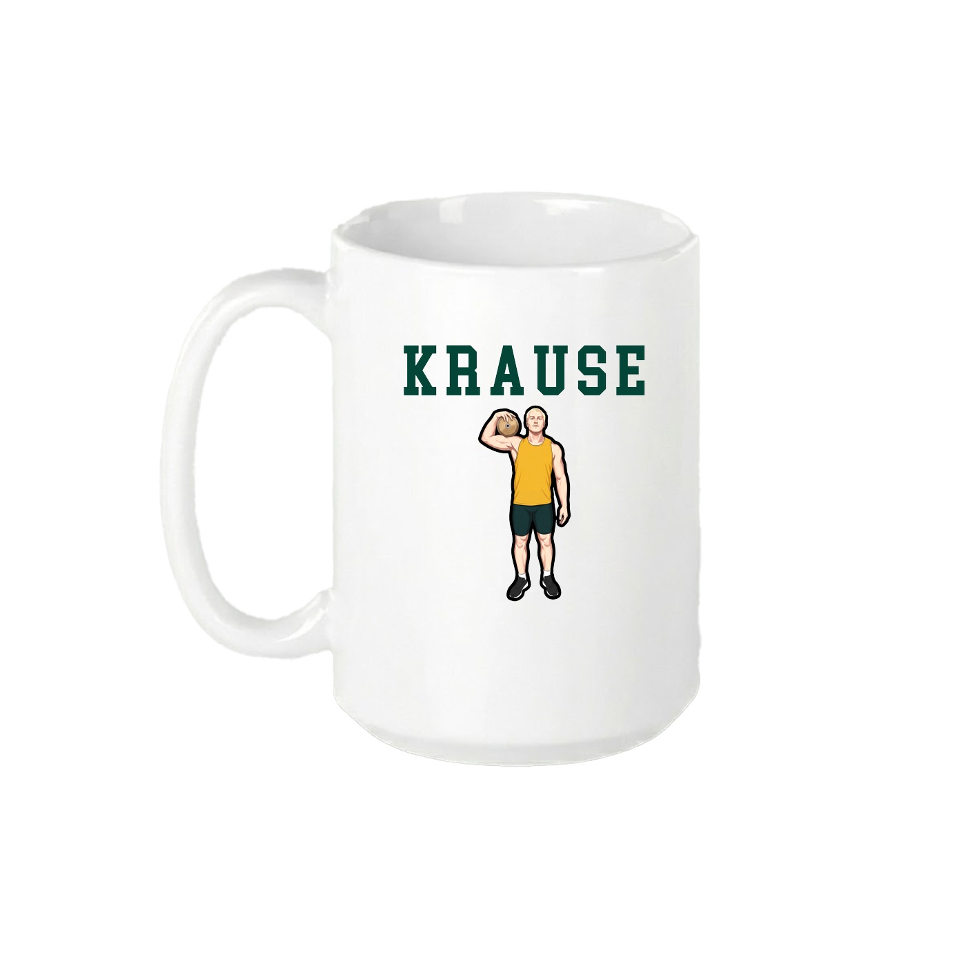 15oz Coffee Mug — Shirsey in White