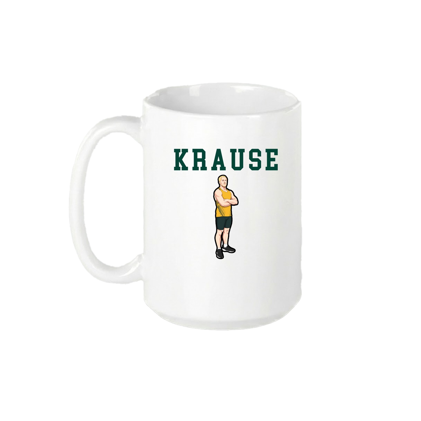 15oz Coffee Mug — Shirsey in White